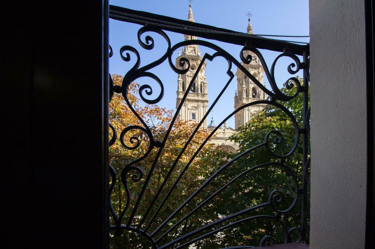 Apartamento La Redonda Catedral Y Aire Acondicionado Logroño Eksteriør bilde
